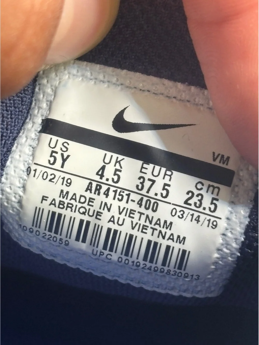 Nike flex contract 3 GS game Royal